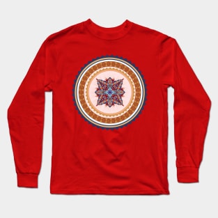 Meditation - I Love Meditation Mandala Circle Long Sleeve T-Shirt